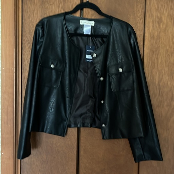 Lucky brand, leather jacket - Picture 9 of 15